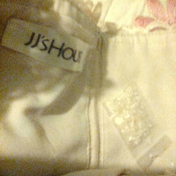 Champaign lace and toile plus size wedding dress - Picture 8 of 8